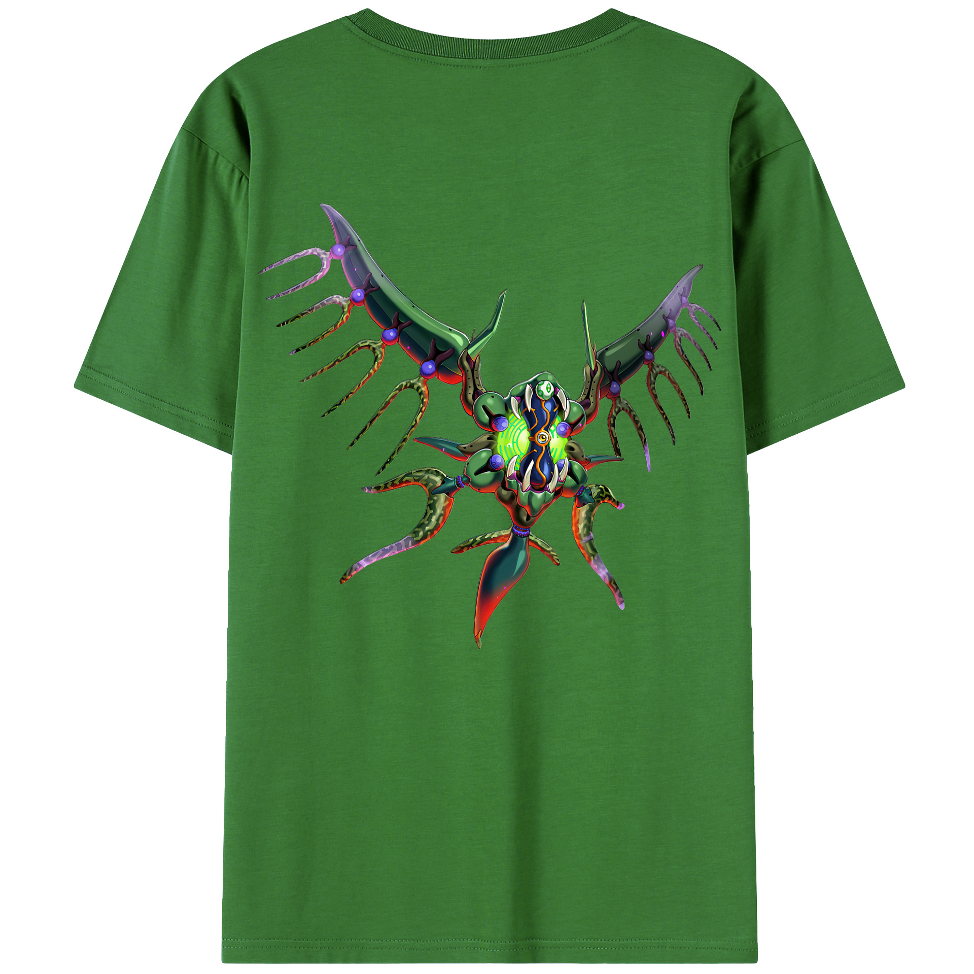 （画像用） 遊☆戯☆王 Yu-Gi-Oh! レディース半袖Tシャツ(バックプリント)